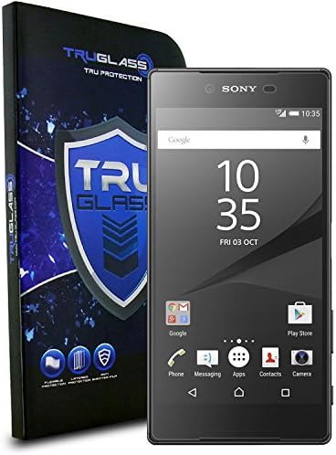 TRUGLASS Sony Xperia Z5 Premium Screen Protector, 0.3mm Tempered Glass Screen Protectors for Sony Xperia Z5 Premium - Retail Packaging