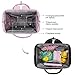 mommore Fashion Baby Diaper Backpack Travel Nappy Tote Bag Roomy Changing Backpack with Changing Pad for Baby Care, Pink