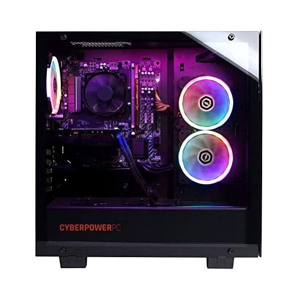CyberpowerPC-Warrior-Gaming-PC-AMD-Ryzen-5-3600-AMD-RX-6700-XT-12GB-16GB-RAM-960GB-SSD-650W-80-PSU-Wi-Fi-Windows-10-Onyxia-RGB CYBERPOWERPC Warrior Gaming PC - AMD Ryzen 5 5600G, AMD RX 6650 XT 8GB, 16GB RAM, 1TB NVMe SSD, 650W 80+ PSU, Wi-Fi…
