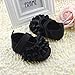 DZT1968® Baby Girl Soft Sole Princess Mary Jane Shoes Prewalker (0~6 Months Baby) Black