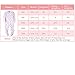 Baby Girls' Footed Pajama - Zip Front 100% Cotton Floral Sleeper 12 Months Sleep and Play
