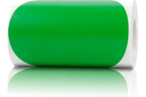 LUCKYHERN Pack of 200 Round Color Coding Circle Dots Stickers Labels (5", Green)