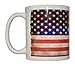 Rogue River Tactical Best Coffee Mug USA Tattered Flag American Patriot Novelty Cup Great Gift Idea For Men Dad Father Husband Military Veteran Conservative (Tattered)
