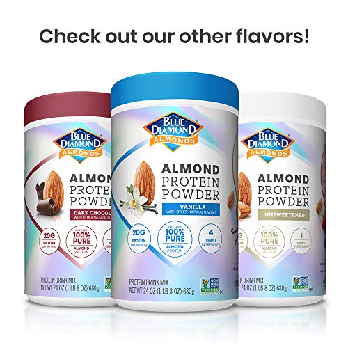 Blue Diamond Almonds Almond Protein Powder, Dark Chocolate 20g