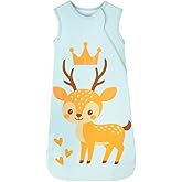 YumiBabe Premium Baby Sleep Sack, Organic Bamboo Wearable Blanket Ultra-Soft, Safe, Breathable Baby Sleeping Bag