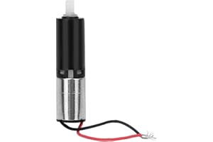 GAROSA 6mm Planetary Gear Motor - Mini Micro Gear Motor with High Torque & Speed Reduction for Robotics & Automation Applications (4-Stage Reduction, Compact Design, Precision Engineering, DC3V)