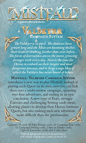 Mistfall Valskyrr Card Game