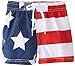Kanu Surf Baby Boys' American Flag Swim Trunks, Flag, 12 Months