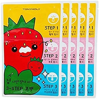 Seedless Strawberry Seeds 3-step Nose Pack 6g pack of 10