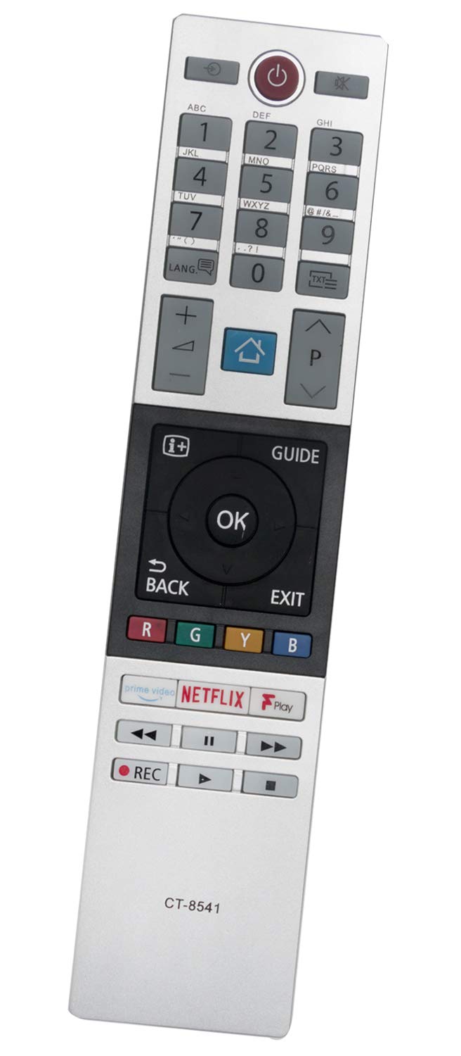 ALLIMITY CT-8541 Remote Control Replace fit for Toshiba UHD TV 55U5863DB 32W3863DB D3863DB 40L2863DB 48L2863DB W3864DB 28W3863DB 24D2863DB 24W3863DB 43U6863DB W2863DB 24W2863DB