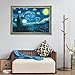 2 Pack 5D DIY Diamond Painting Full Drill Kit Starry Night 5D Full Diamond Embroidery Rhinestone Painting Kit 5D Decorating Wall Stickers, Starry Sky (50 × 40 cm) by Standie
