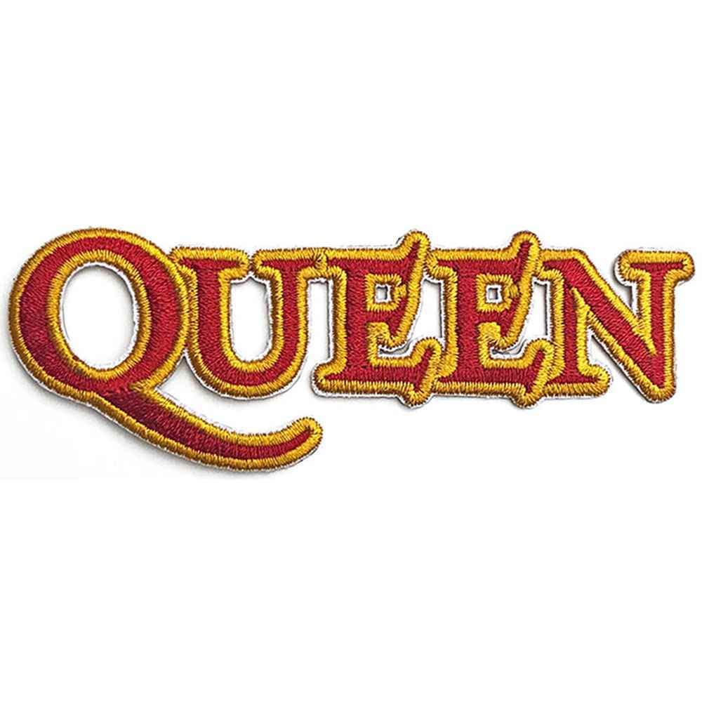 AsenbluT F B Queen logo patch, red, One Size