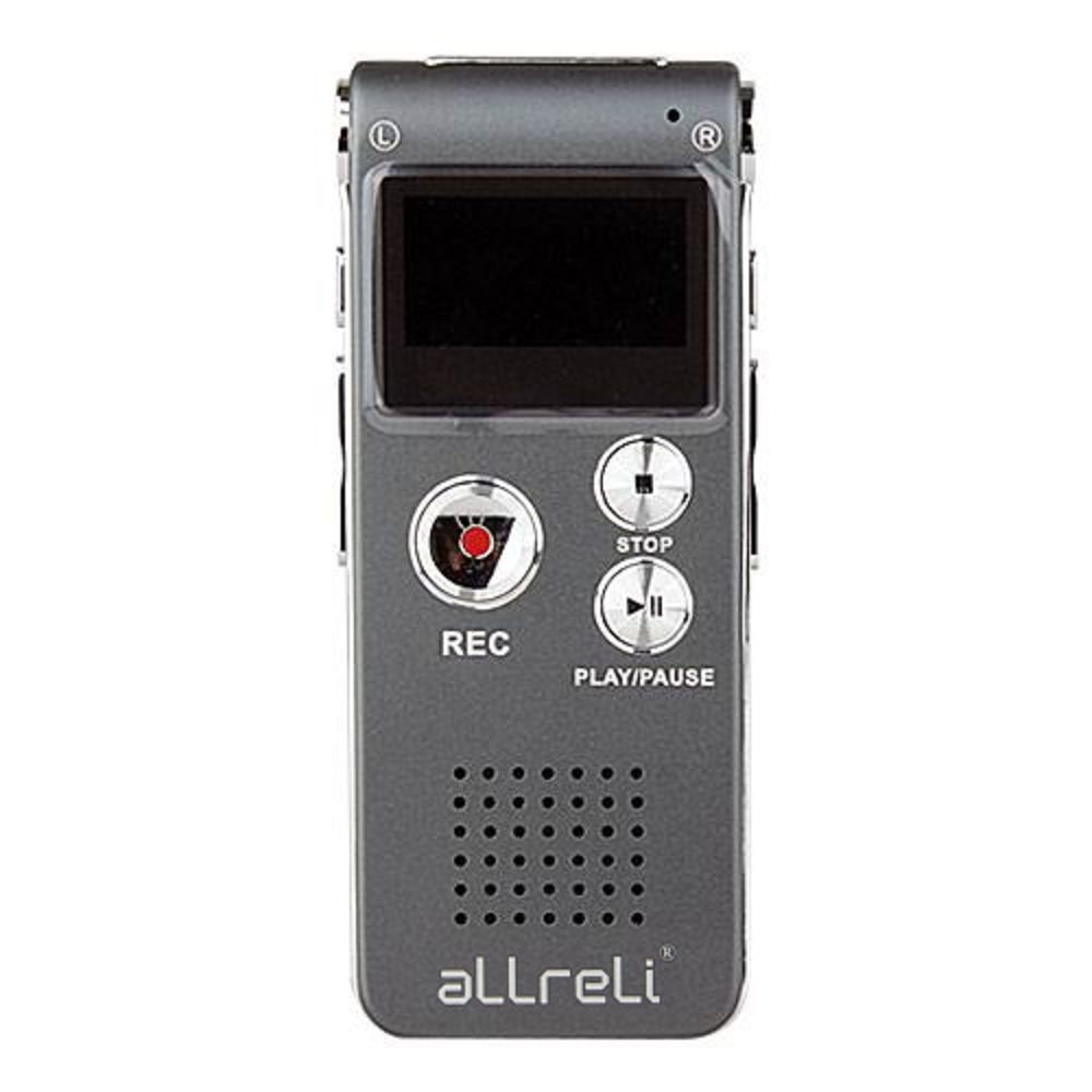 8GB Digital Voice Recorder, aLLreLi CP0034 Rechargeable SPY Dictaphone