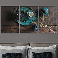 3 Piece Framed Canvas Wall Art Drinks Canvas Prints Home Artwork Decoration for Living Room,Bedroom - 16