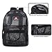 Transparent Mesh Backpacks for School Kids, Beach, Travel - Mesh See Through Backpack with Padded Straps Large