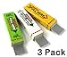 Emorefun Joe 3 Pack of Electric Shock Chewing Gum Tricky Prank Gag Funny Toy Shock Friends Practical Joke, Random Color