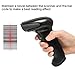 Wireless Automatic Barcode Scanner, Vindar Scanning Barcode Cordless Handheld Bar-code Reader For Library, Store, Supermarket, Warehouse
