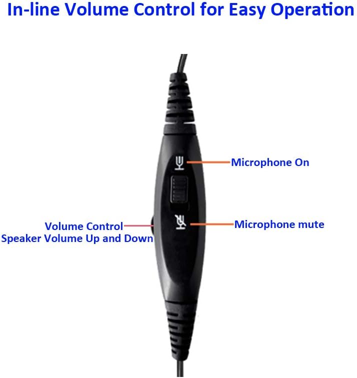 MKJ 3.5mm Headset with Noise Cancelling Microphone - Image 5