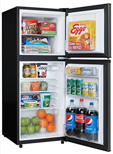 Danby-DCR047A1BBSL-Dual-Door-Compact-Refrigerator-Black-Stainless