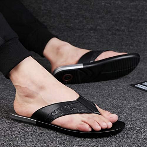 新作製品 世界最高品質人気 B07tzb77qn ホビー 激安超特価 おもちゃ Pcソフト 正規品送料無料 100 品質保証 フリップフロップ スリッパ サンダル カジュアルサンダル スリッパ スリッパ メンズ夏ビーチサンダル メンズレザービーチシューズ 滑り止め