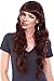 Women's Long Curly Wigs Full Hair Dark Brown Wigs for Holloween/ Cosplay Party