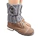 FAYBOX Winter Leg Warmer Crochet Knit Boot Socks