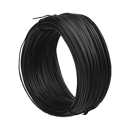 Sunmns 200 Feet Metallic Twist Cable Garden Ties Reusable Fastening