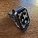 Smart Watch Bands Compatible with Series 5 4 3 2 1, Metal Strap for Apple Watch Band 42mm 44mm, Stainless Steel Mesh Sport Wristbands for Men Women, Black