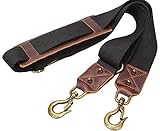 Replacement Padded Luggage Shoulder Strap With Huge Metal Hooks #J-001