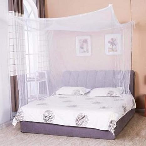 Keshav Mosquito Net (3x6 (Size in feet), White)