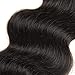 Brazilian Boby Wave 4x4 Three Part Lace Closure Virgin Human Hair 100% Unprocessed Human Hair Frontal with Baby Hair Frontal Closures Natural Color 10 Inc (10''4X4 closure, Body Wave)