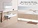 Bathroom Rules Wall Sticker Decal, Wash Brush Floss Flush Toilet Vinyl Quote Saying Wall Art Decor