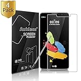 LG G Stylo 2 LS775/Stylus 2 K520 (LG Stylo 2 Plus MS550 K550) Screen Protector,Auideas (4-Pack) Screen Protector Film HD Clear Retail Packaging for LG G Stylo 2 LS775 (HD Clear)