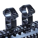 OTW Scope Mount Rings,High/Medium Profile Weaver Rail Scope Rings for Weaver Rail Mount/Gun Rifle AR 15