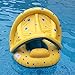 KAIL Inflatable Baby Pool Boat Seat Kids Pool Floats with Canopy Swim Ring