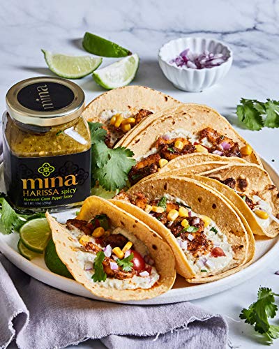 Mina-Harissa-Green-Hot-Sauce-Excite-Your-Senses-with-Gourmet-Moroccan-Heat-Green-Chili-Pepper-Sauce-with-a-Tangy-Twist-10-ounce