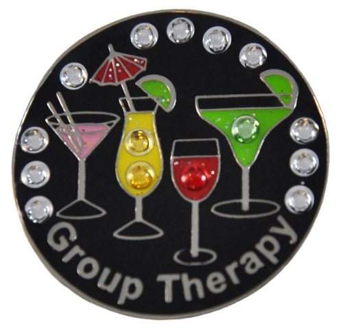 Navika Group Therapy Swarovski Crystal Ball Marker with Hat Clip