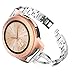 CSSD Clearance Fashion Replacement Metal Crystal Watch Straps Wrist Bands for Samsung Galaxy Watch (42mm)thumb 2