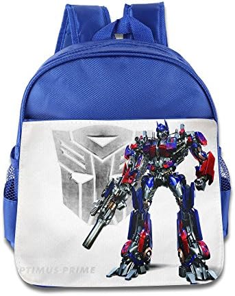 Autobots Commander Optimus Prime Kids School Backpack RoyalBlue