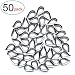HEVERP 50 PCS M3 Stainless Steel Thimble for 1/8 Inches Diameter Wire Rope primary