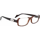 TIJN Blue Light Blocking Glasses Semi-Rimless Rectangle Frame Daily Computer Glasses for Men Women Lightweight Stylish AL_02