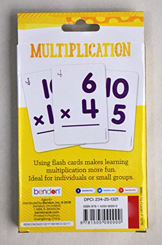Multiplication & Division Flashcards - Math for 3rd Grade 4th Grade - Learning Practice Flash Card Bundle