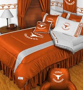 Amazon.com : TEXAS LONGHORNS, UT, QUEEN BEDDING SET ...