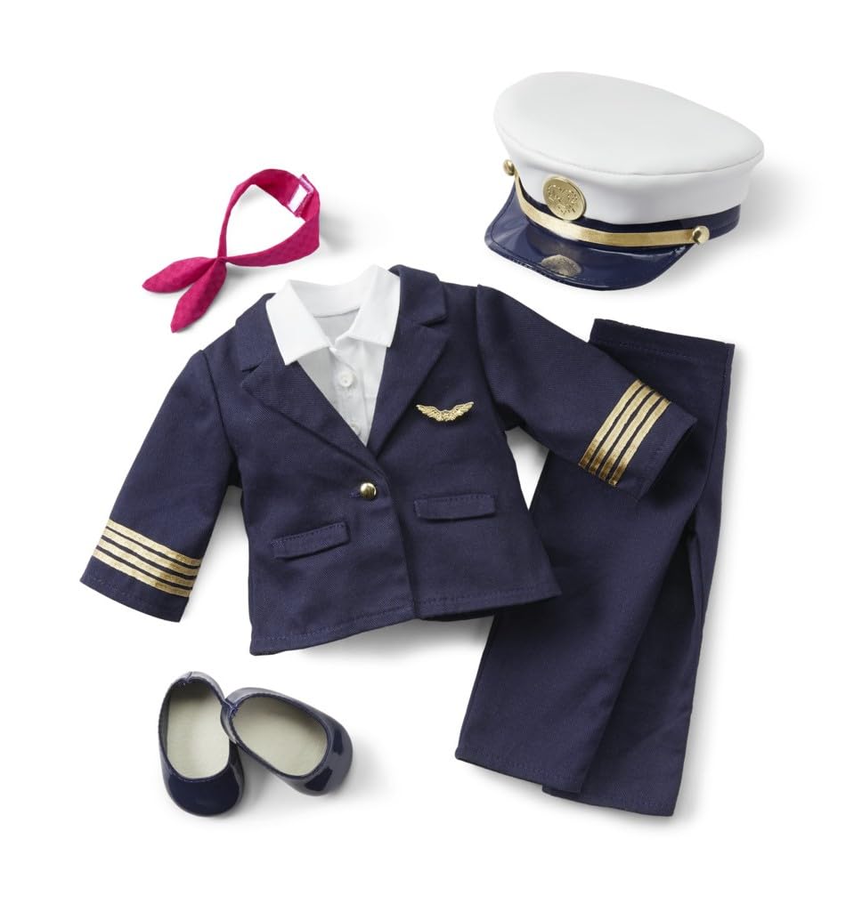 American Girl Truly Me AG Air Lines Pilot Uniform