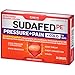 Johnson & Johnson Sudafed PE Head Congestion + Flu Severe Decongestant Tablets for Adults, 24 ct