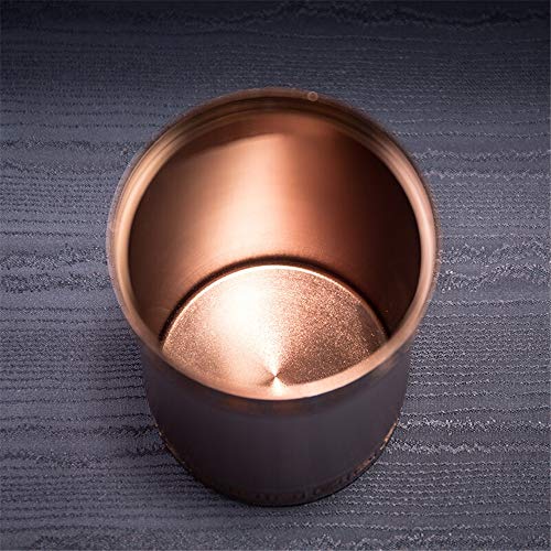 Ryyland-Home Teiera Creativa Lega di Alluminio Tea Caddy archiviazione può Portatile Tea Viaggio di archiviazione può… - immagine 8