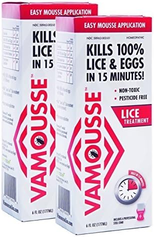 Vamousse Head Lice Treatment Mousse - 160ml **2 PACK DEAL** by Vamousse