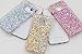 BLLQ Samsung Galaxy S7 Case Floating Liquid Diamond Style , Silver Shiny Flowing Flow Quicksand Sparkle Moving Glitter Liquid Diaomond Case for S7 ,Diamodn Twinkle Silver