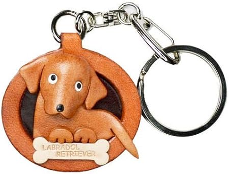 Amazon ラブラドール レトリバー 犬 プレートキーホルダー 本革製 Vanca Craft 革物語 日本製 ハンドメイド アニメ 萌えグッズ 通販