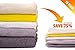 TeroHouse 10 Travel Storage Bags for Clothes Space Saver Packing Sacks- 5x Large 28x20 inches, 5x Medium 24x16 inches Rolling Compression Bag for Luggage. Air Space Roll up Bags no Vacuum Pump Needed
